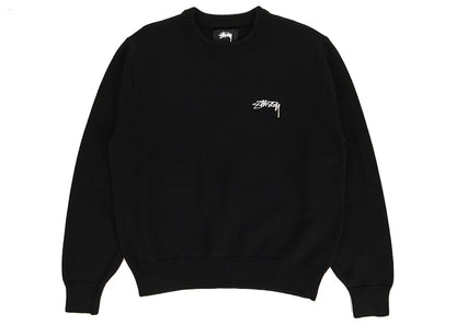Stussy Care Label Sweater Black