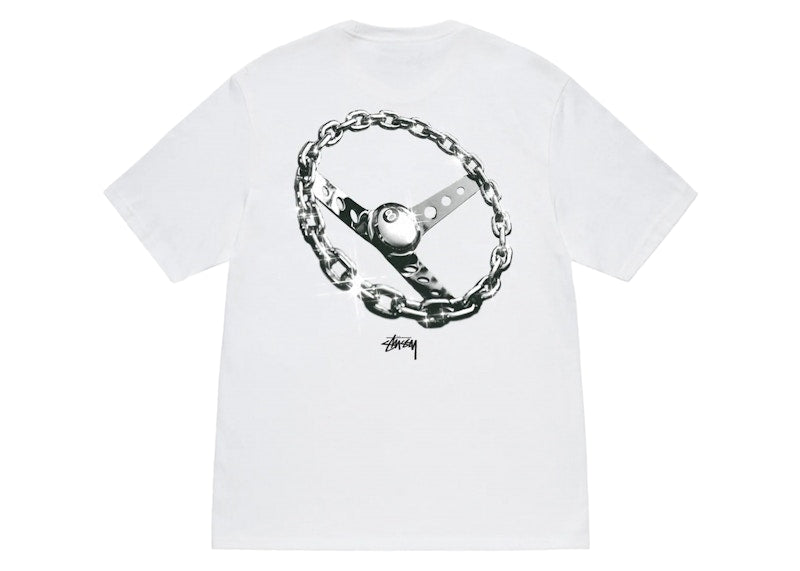 Stussy Chain-Link T-shirt White