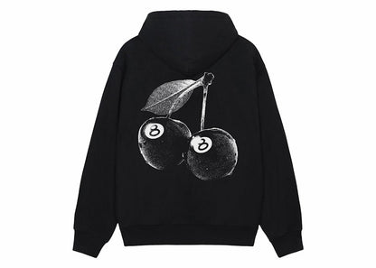 Stussy Cherries Hoodie Black
