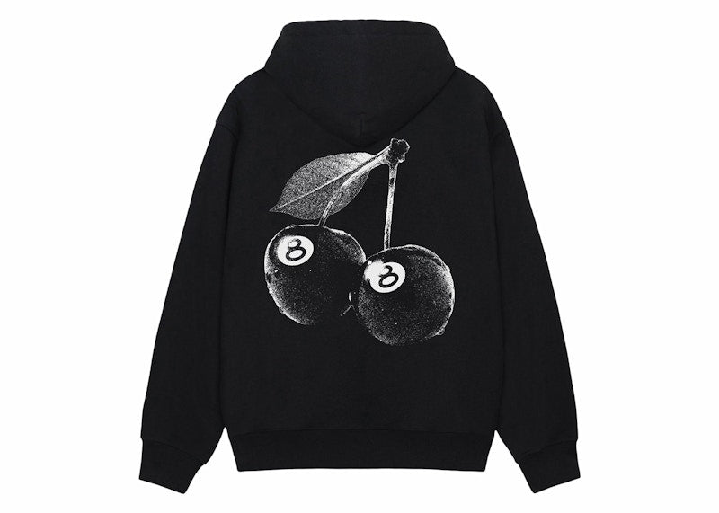 Stussy Cherries Hoodie Black