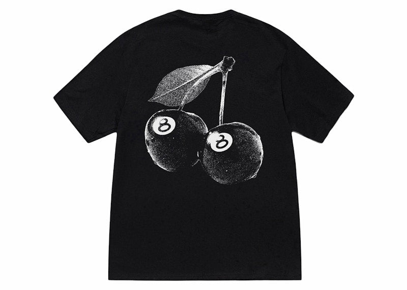 Stussy Cherries Tee Black