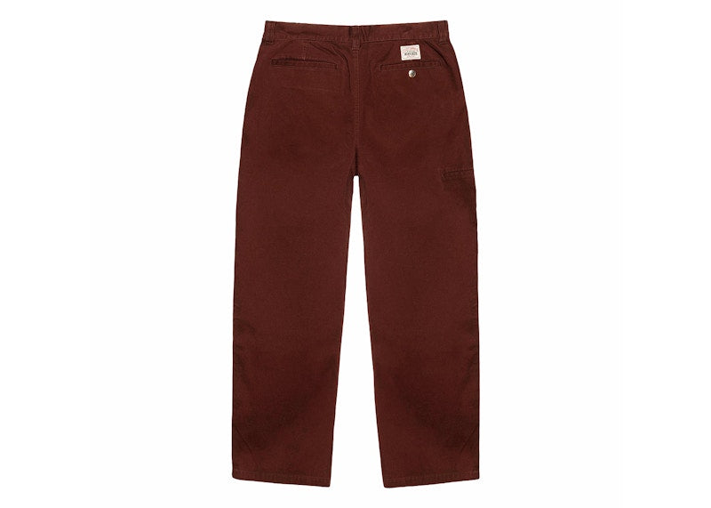 Stussy Chino Work Pant Brick