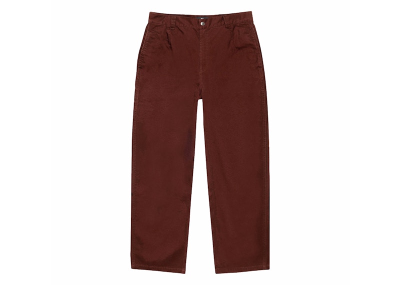 Stussy Chino Work Pant Brick