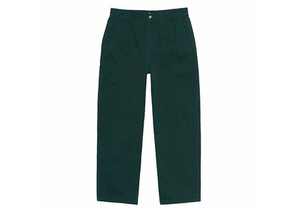 Stussy Chino Work Pant Spruce