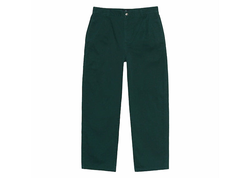 Stussy Chino Work Pant Spruce