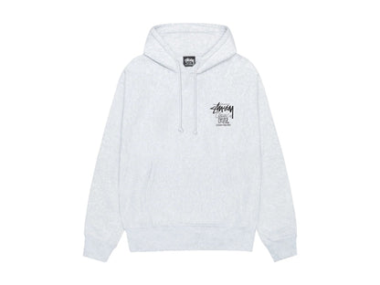 Stussy Classic Gear Hoodie Ash Heather