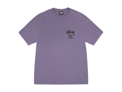 Stussy Classic Gear Pig. Dyed Tee Grape