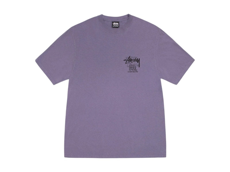 Stussy Classic Gear Pig. Dyed Tee Grape