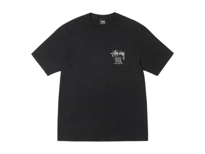 Stussy Classic Gear Pigment Dyed Tee Black