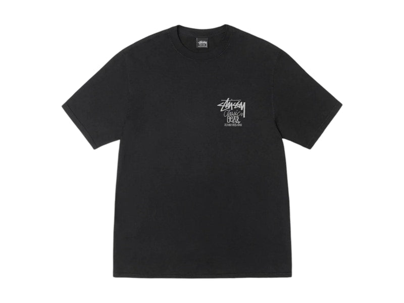 Stussy Classic Gear Pigment Dyed Tee Black