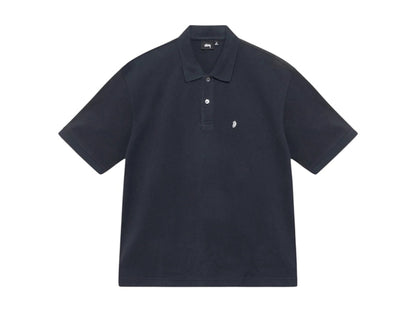 Stussy Classic Pique Polo Black