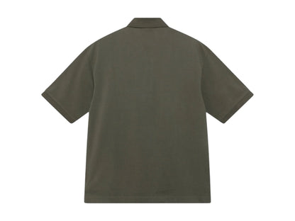 Stussy Classic Pique Polo Green