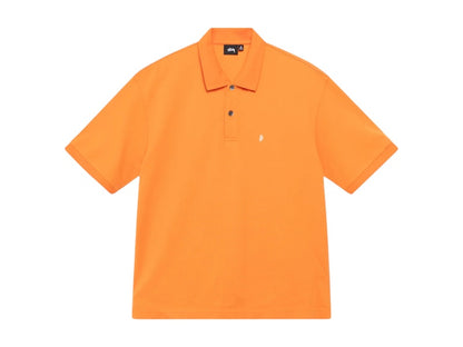 Stussy Classic Pique Polo Orange