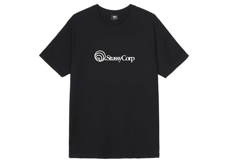 Stussy Corp Tee Black