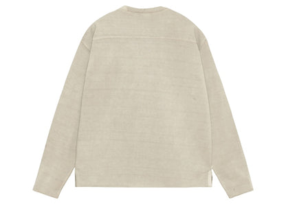 Stussy Cotton Football Pigment Dyed Crew Sand