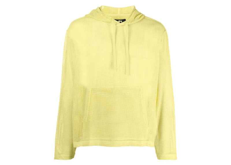 Stussy Cotton Mesh Hoodie Lime