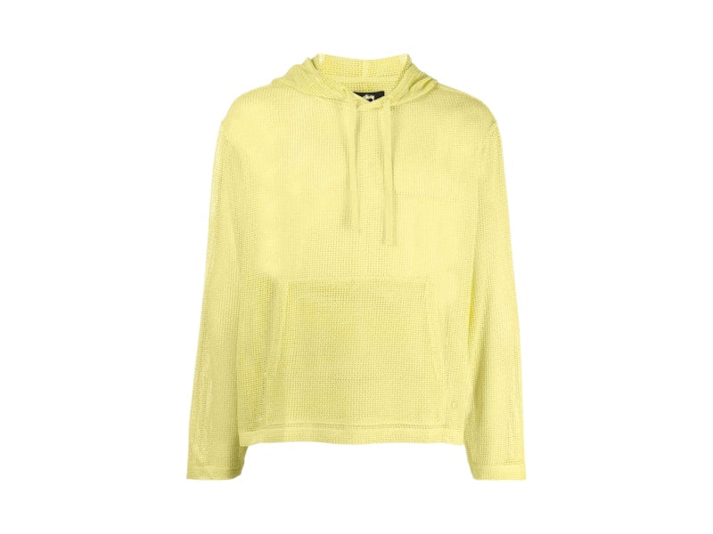 Stussy Cottonesh Hoodie Lime