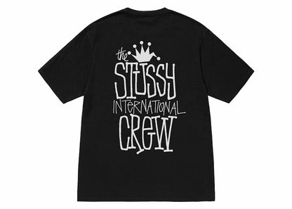 Stussy Crown International Pigment Dyed Tee Black