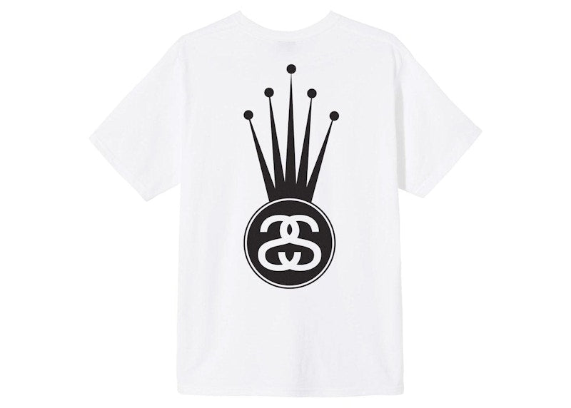 Stussy Crown Link Tee White