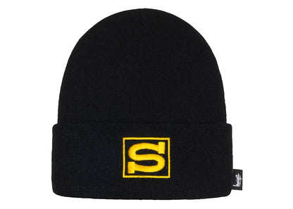 Stussy Cuff S Sport Beanie Black