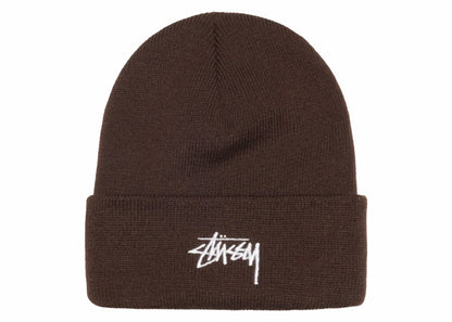 Stussy Cuff Stock Beanie Coffee