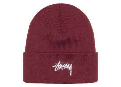 Stussy Cuff Stock Beanie Syrah
