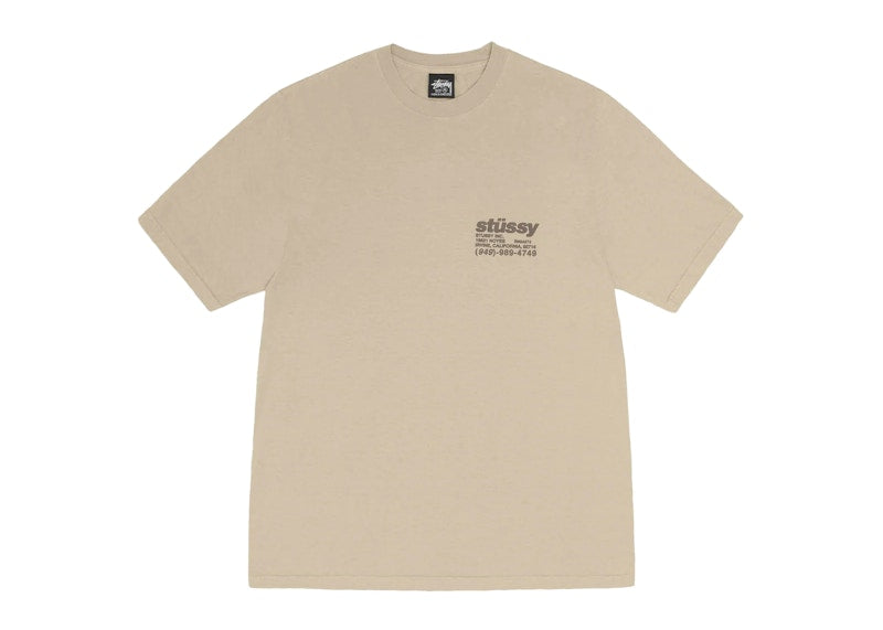 Stussy DNA Pigment Dyed T-shirt Khaki