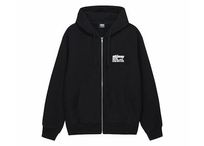 Stussy DNA Zip Hoodie Black