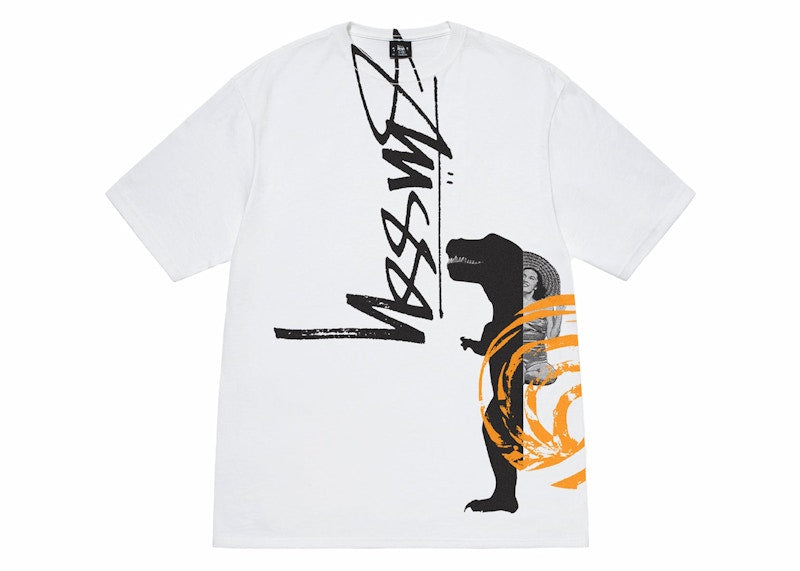 Stussy David Carson Dino Tee White