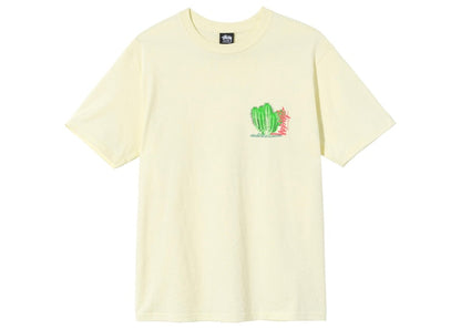 Stussy Desert Bloom Tee Pale Yellow