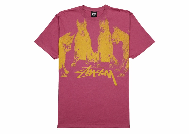 Stussy Doberman Tee Berry
