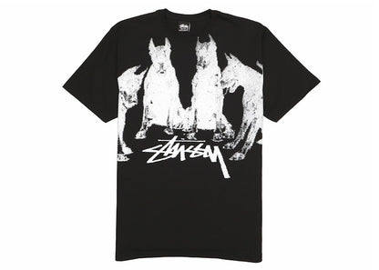 Stussy Doberman Tee Black