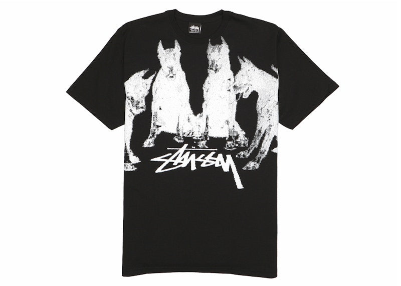 Stussy Doberman Tee Black