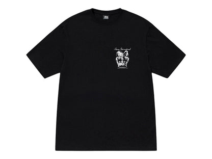 Stussy Dog Crown Tee Black