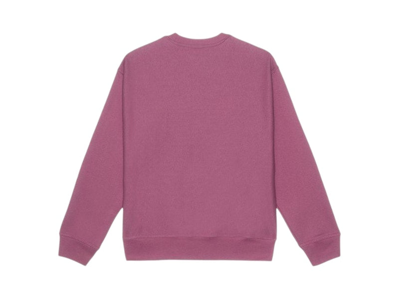 Stussy Dot Sport Crew Sweatshirt Berry