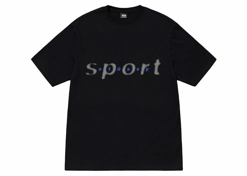 Stussy Dot Sport T-shirt Black