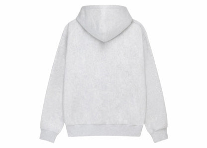 Stussy Dot Sport Zip Hoodie Ash Heather