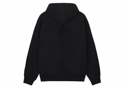 Stussy Dot Sport Zip Hoodie Black