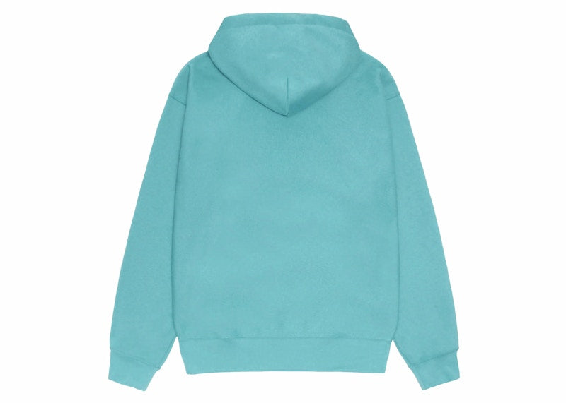 Stussy Dot Sport Zip Hoodie Ocean