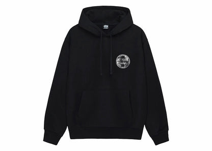 Stussy Dot Stamp Hoodie Black