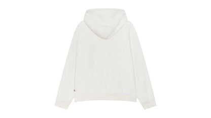 Stussy Double Layer Waffle Zip Hoodie Off White