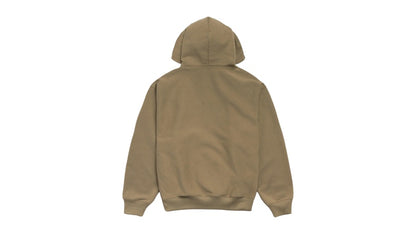 Stussy Double Stripe Embroidered Hoodie Army