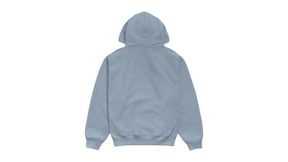Stussy Double Stripe Embroidered Hoodie Slate