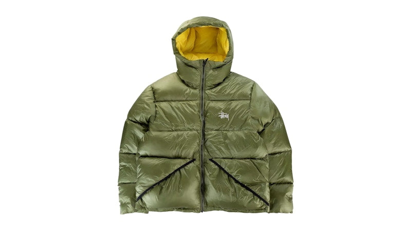 Stussy Down Micro Ripstop Parka Olive