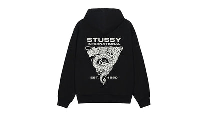 Stussy Dragon Hoodie Black