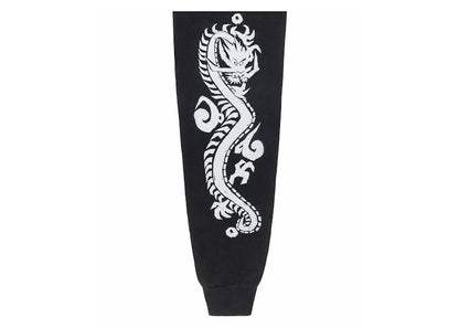 Stussy Dragons Pigment Dyed L/S Tee Black
