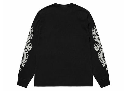 Stussy Dragons Pigment Dyed L/S Tee Natural