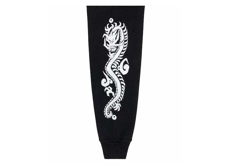Stussy Dragons Zip Hoodie Black