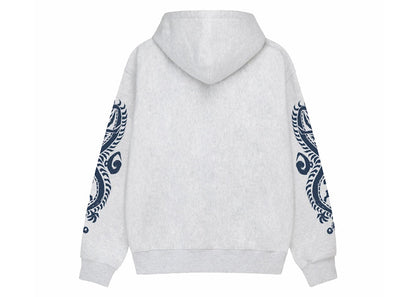 Stussy Dragons Zip Hoodie Navy
