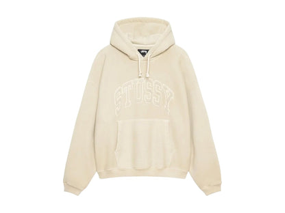 Stussy Embroidered Relaxed Hoodie Sand